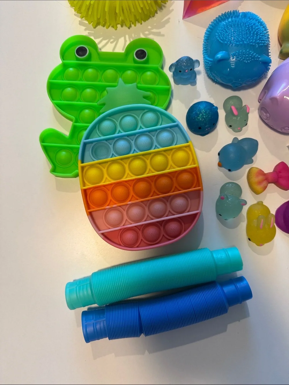 Various multicolor sensory
